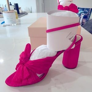 Loeffler Randall Camellia Pink Heeled Sandals